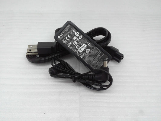 Original LG 24EA430V 24" LED Monitor ADS-25SFA-19-3 19025E AC Adapter&Cord Black