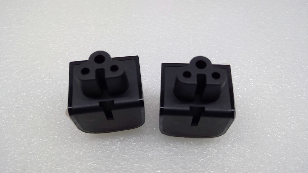 Lot of 2 Longwell LA-007-UL E342494 2-Prong Duckhead Wall Plug Adapter for HP