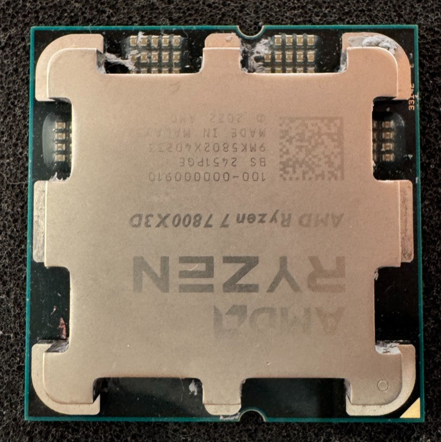 AMD Ryzen 7 7800X3D Desktop Processor 4.2GHz, 8-Core Socket AM5 Tested *READ*