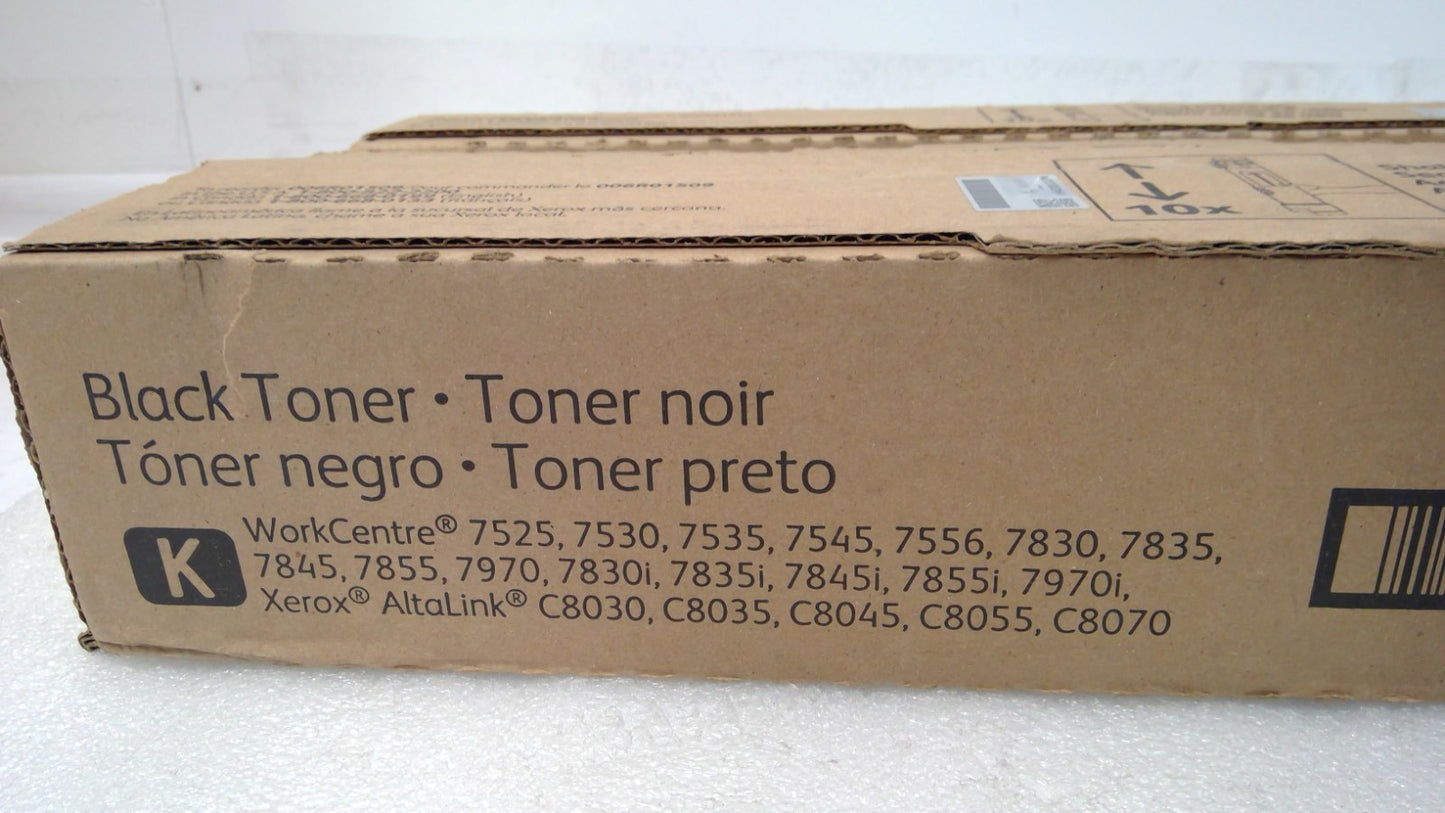Set of 3 Sealed XEROX TONER  WC7830/7835 006R01509 006R01510 006R01512