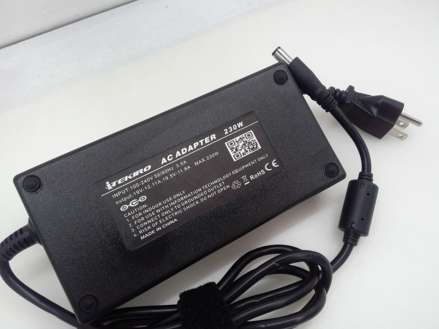 iTEKIRO Laptop AC Adapter 230W Power supply  Output  19.5V  11.8A  Tip 7.4*5.0mm
