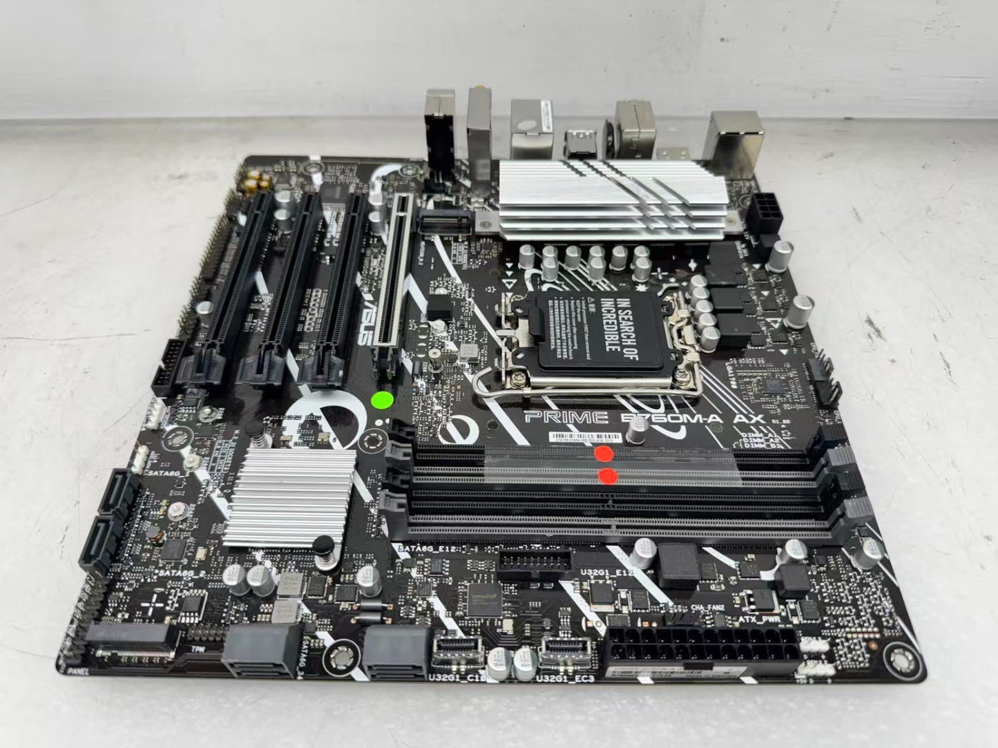 ASUS PRIME B760M-A AX micro ATX Motherboard Intel Socket LGA1700 DDR5 WIFI READ"