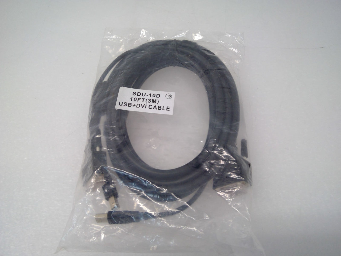 Universal SDU-10D 10ft Dvi-d M/m W/ Usb A/b Dual Cabl Link 2-in-one Kvm Cable