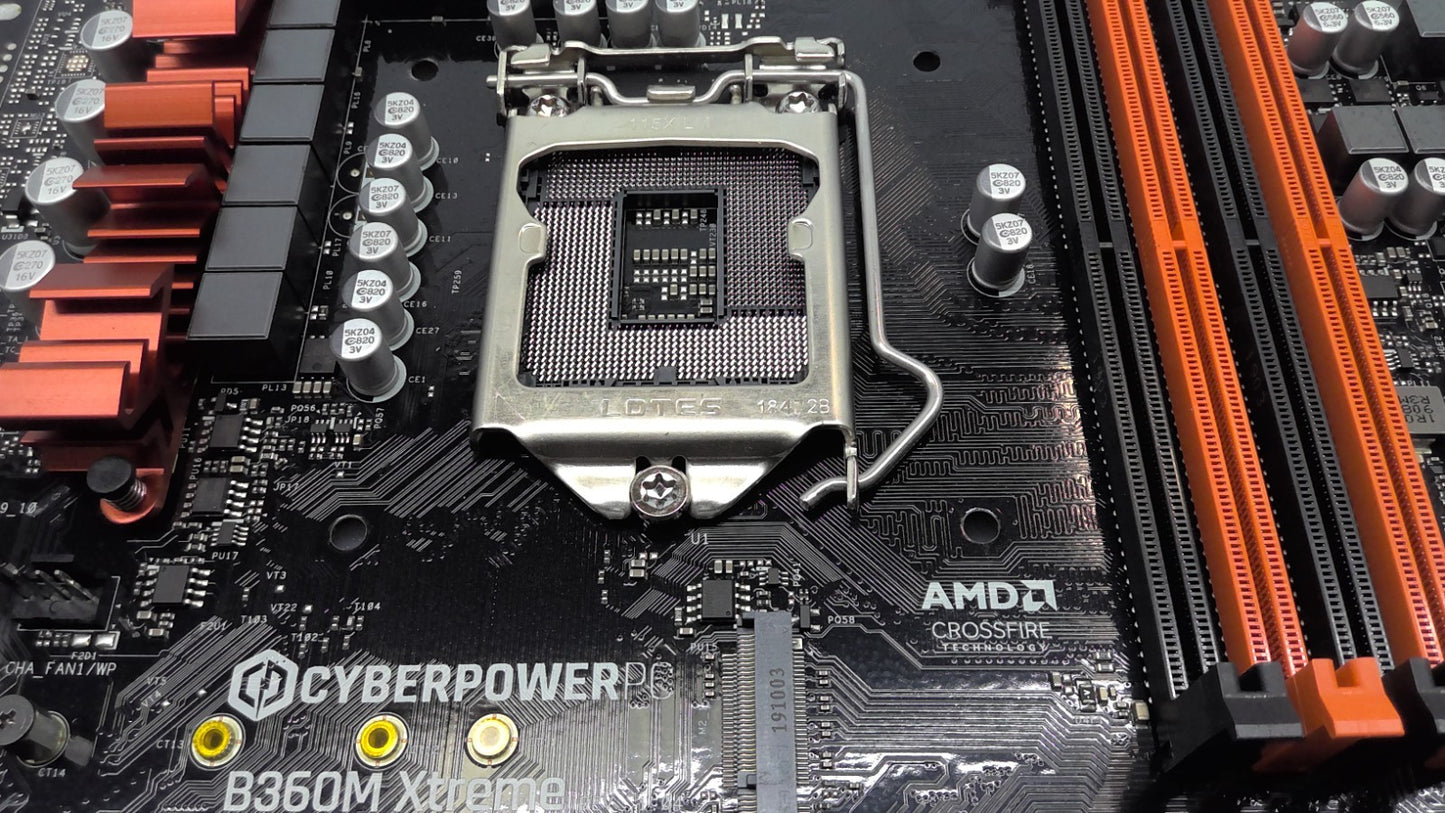 ASRock CyberpowerPC B360M Xtreme LGA1200 Intel Micro ATX Motherboard *Read*