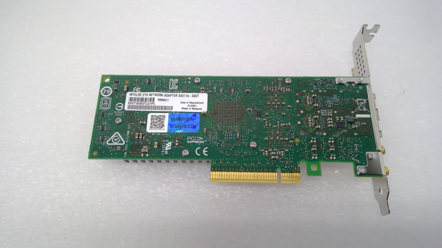 Intel (R) Ethernet  Network Adapter XXV710-DA2T PCI Express XXV710DA2TLG1P5