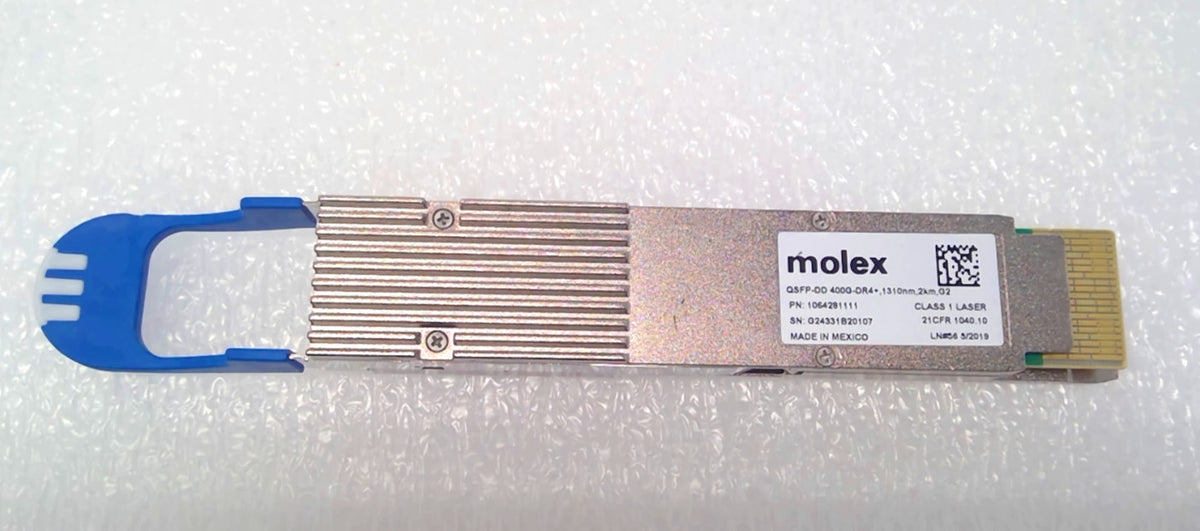 Molex 1064281111 400G QSFP-DD DR4+ 1310nm 2 km Optical Transceiver Modules