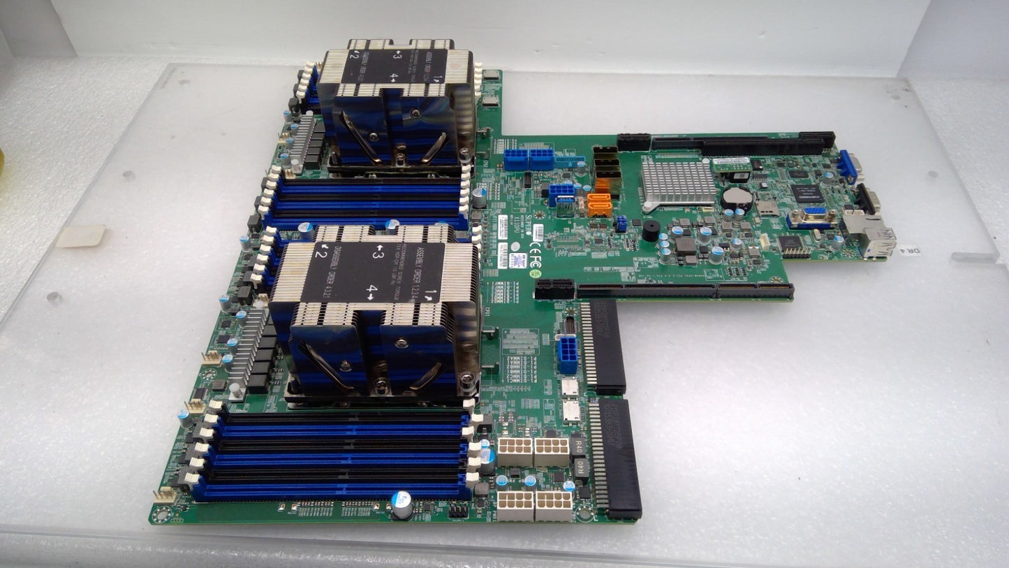 Supermicro X11DPU Dual LGA3647 Server Motherboard with heat sink