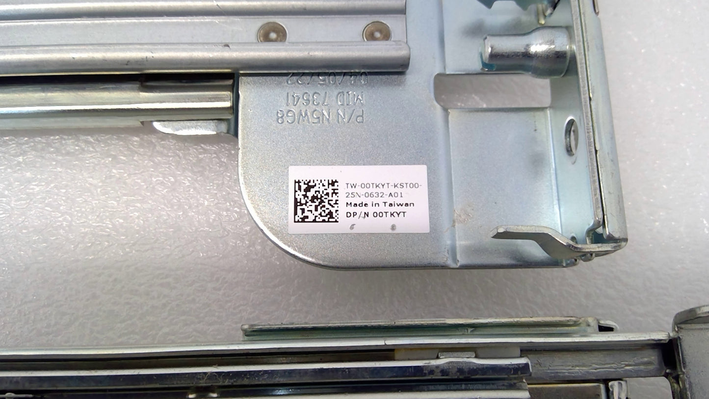 DELL PowerEdge R720 R730 00TKYT | 024V27 Server Sliding Rail Kit 2U