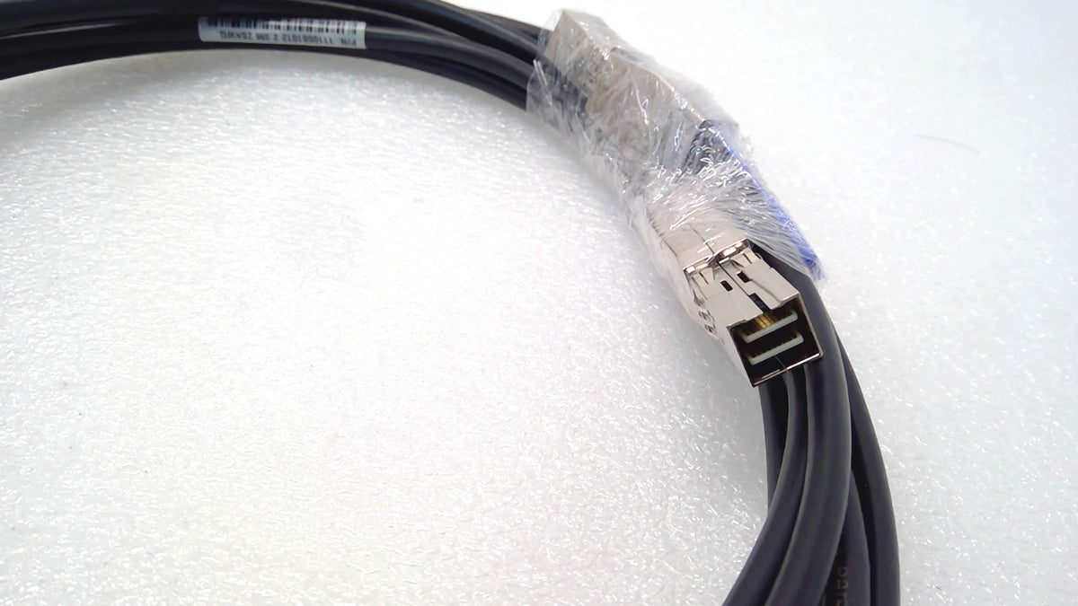 Molex 1110681012 Internal Mini-SAS HD Cable SFF-8643 to SFF-8643 2M 28AWG 12G