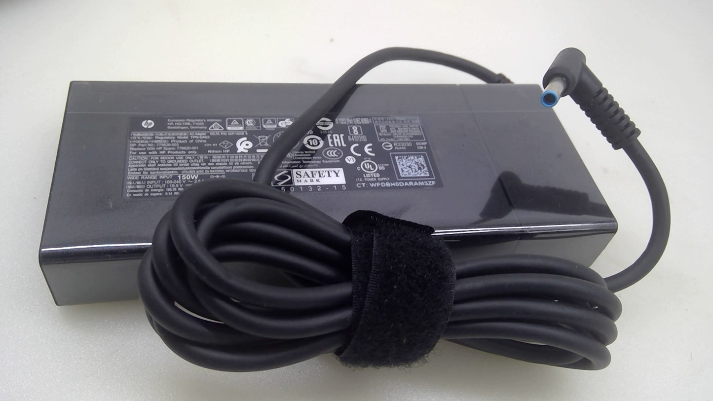 Genuine HP 150W 19.5V 7.7A AC Adapter Charger ZBook OMEN TPN-DA03 776620-001
