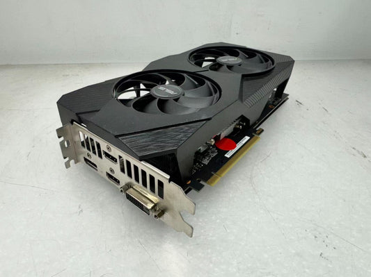 For Parts Dual GeForce RTX 2060 6GB EVO GDDR6 Graphics Card DUAL-RTX2060-O6G-EVO