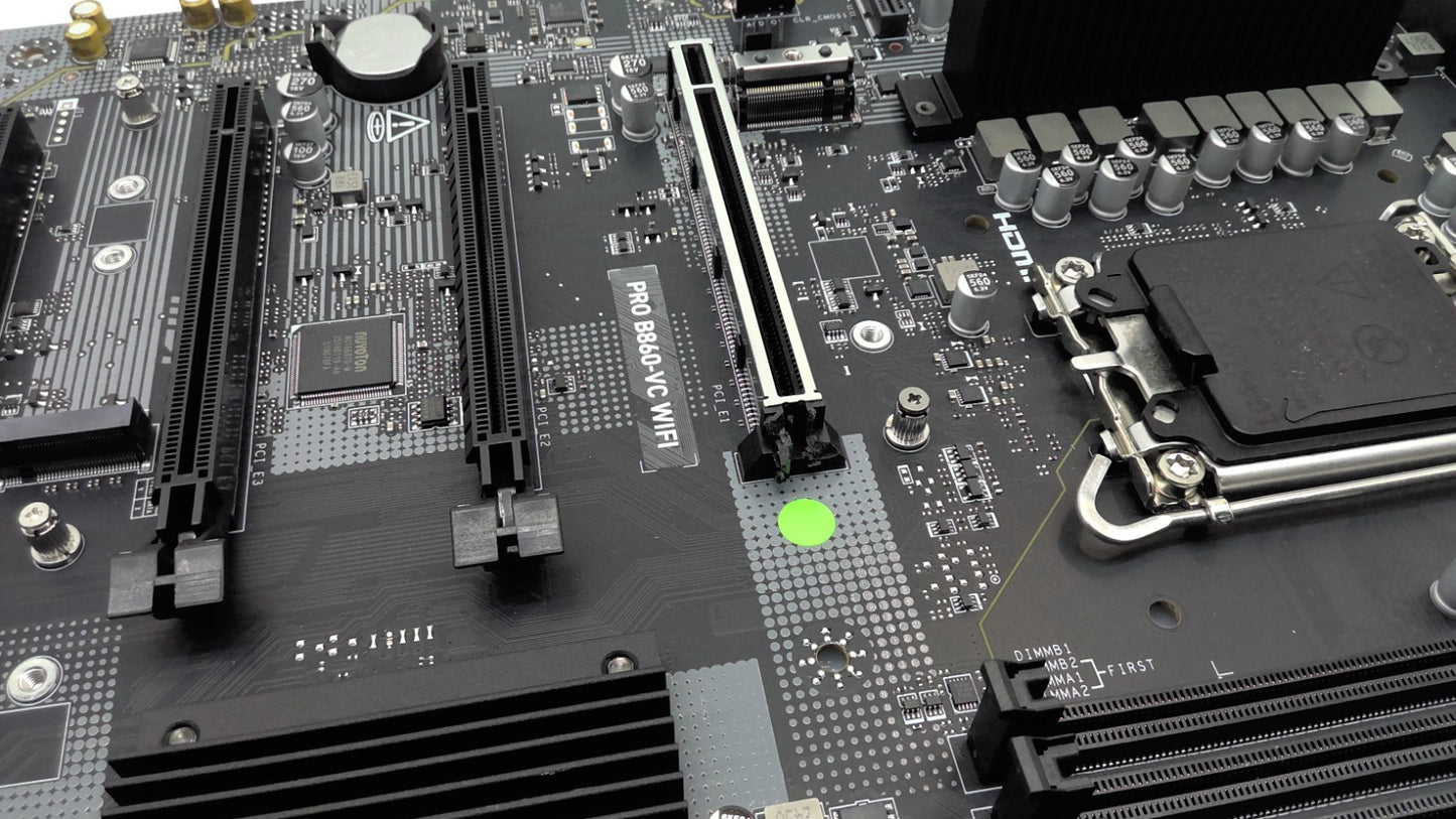 MSI PRO B860-VC WIFI Intel LGA 1851 ATX DDR5  Motherboard *Read*