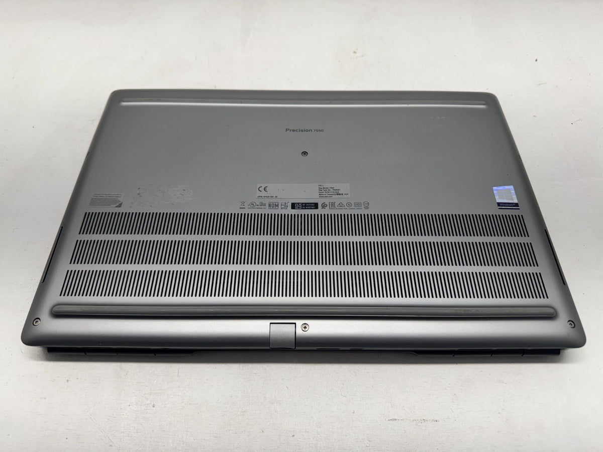 Dell Precision 7550 Intel i7-10850H@2.70GHz 32GB 512GB T2000 "no camera" *READ*