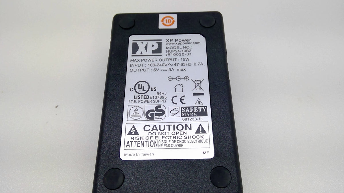 XP Power HUP24-10B2 15W 5V 3A AC Adapter 5.5x2.1mm Center Positive
