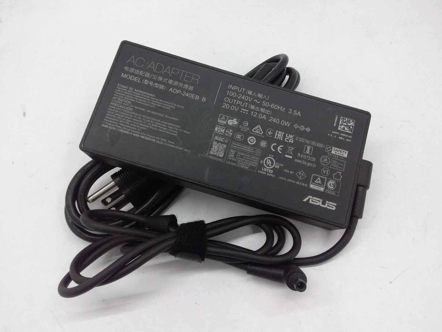 OEM ASUS 240W AC Adapter for ASUS ROG Strix SCAR/Zephyrus ADP-240EB B A20-240P1A