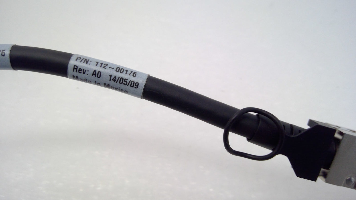 lot of 5 NetApp Amphenol 112-00176 QSFP TO QSFP 0.5M/1.5ft External SAS Cable