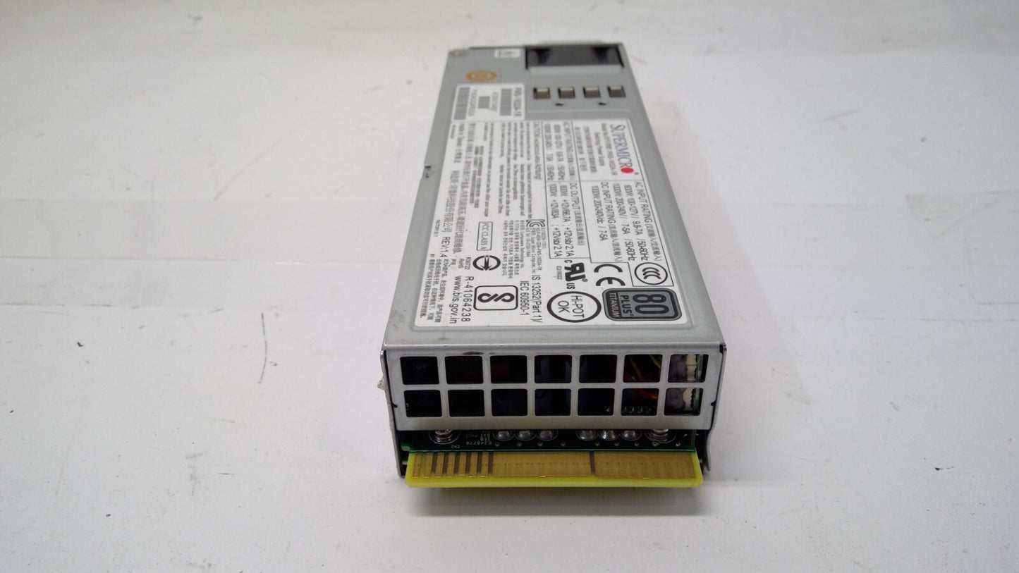 *LOT OF 2* SUPERMICRO PWS-1K02A-1R 1000W 1U SWITCHING POWER SUPPLY