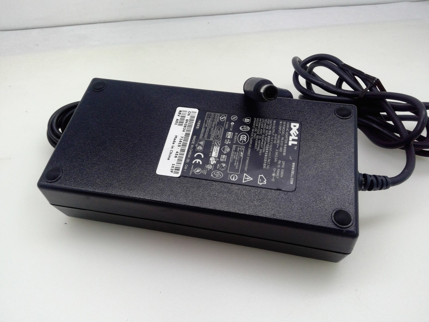 Original Dell 150W  19.5V 7.7A AC Adapter PA-1151-60D 7.4×5.0 mm N3834 PA-15