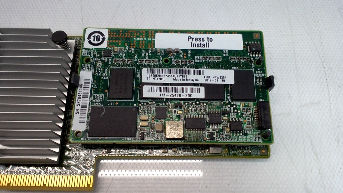 IBM 46C9111 ServeRAID M5210 12Gb/s 1GB Cache RAID Controller Low Profile