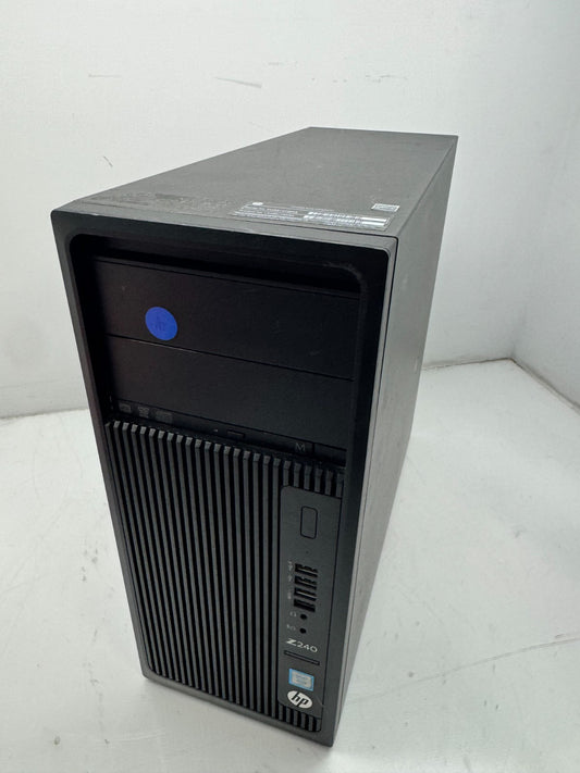 HP Z240 Workstation Tower Intel E3-1245 V5@3.5GHz 16G 240GB Windows 11