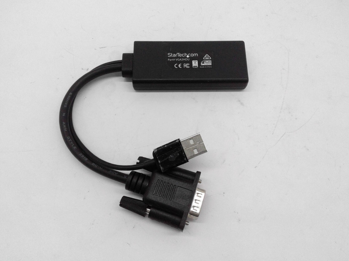 StarTech.com VGA2HDU VGA To HDMI Adapter With USB Audio