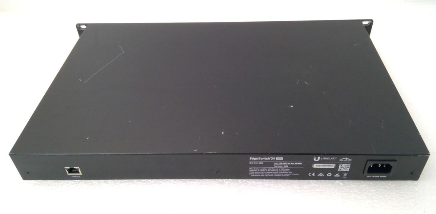 Ubiquiti EdgeSwitch ES-24-250W Fully managed 24-port Gigabit PoE+ Switch