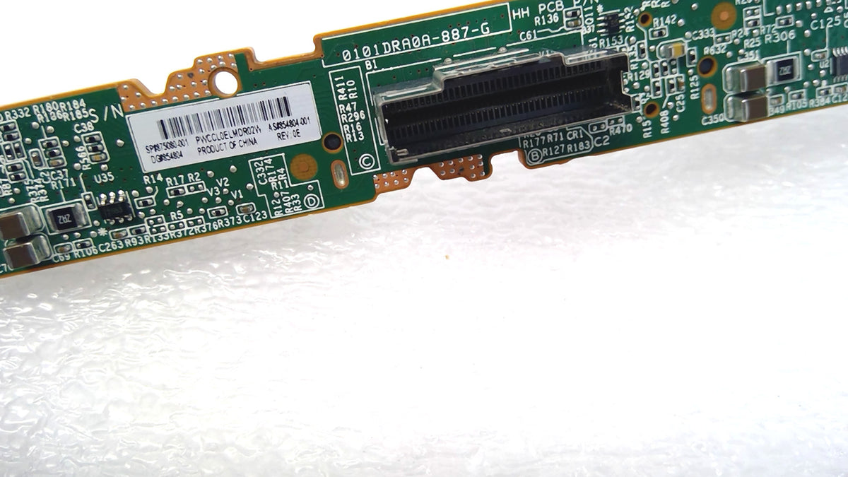 HP 875080-001 854804-001 DL360/DL380 G10 2x SFF 2.5" U.2 NVMe SSD Backplane Card