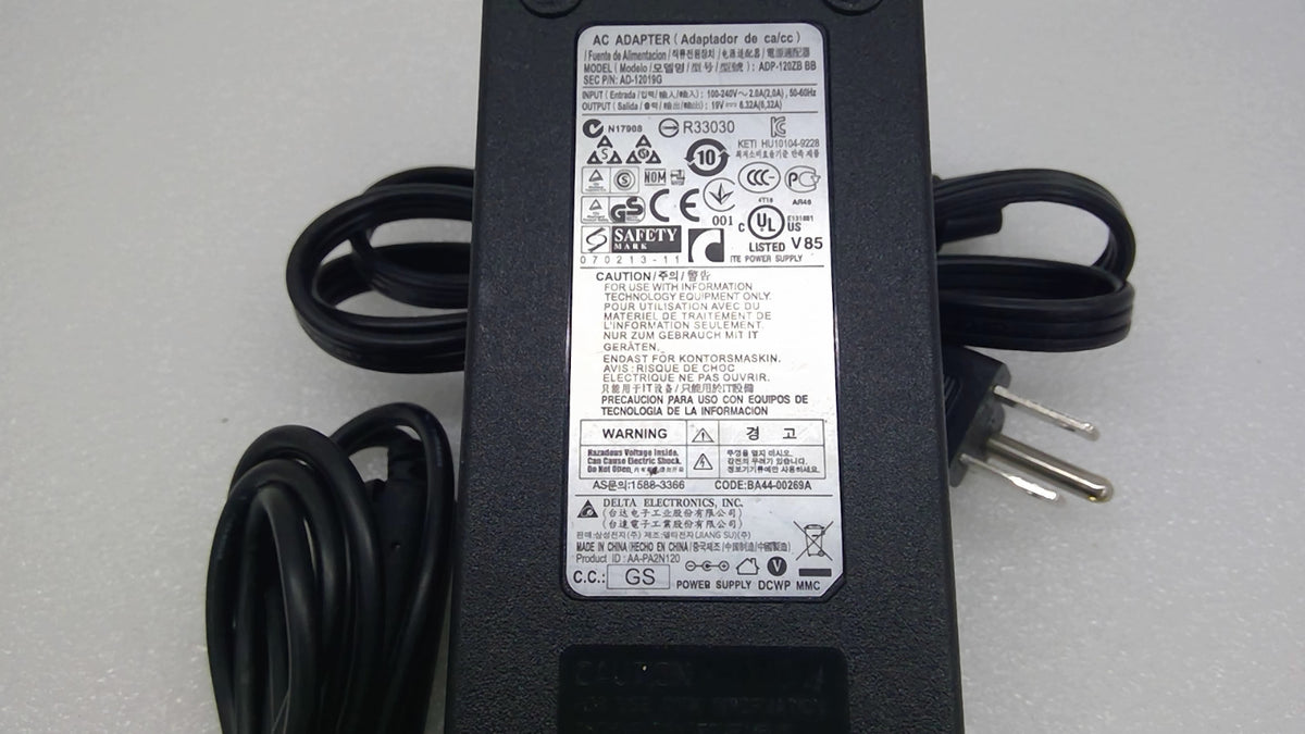 Delta ADP-120ZB BB 120W AC Adapter 19V 6.32A AD-12019G Genuine OEM