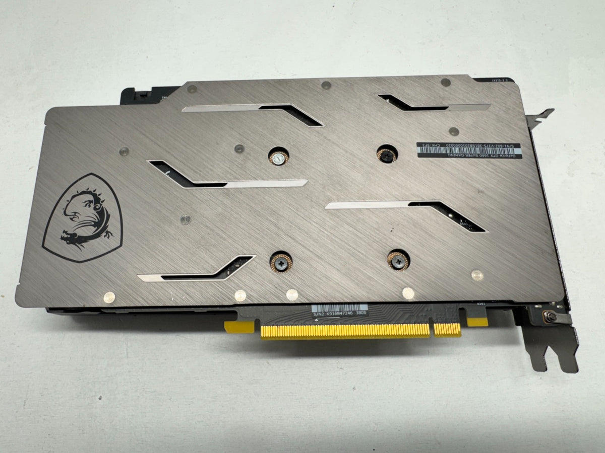 MSI NVIDIA GeForce GTX 1660 Super Gaming 6GB GDDR6 Graphics Card