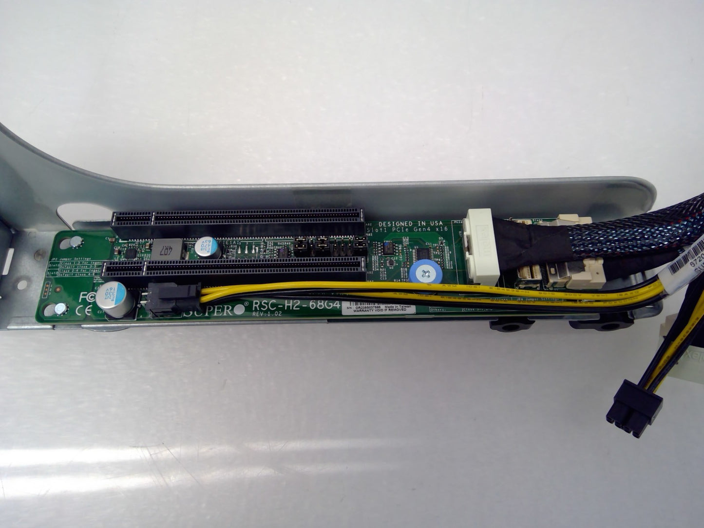 Supermicro 2U LHS Hyper Riser Card w/CBL-PWEX-1088-26 Cable RSC-H2-68G4