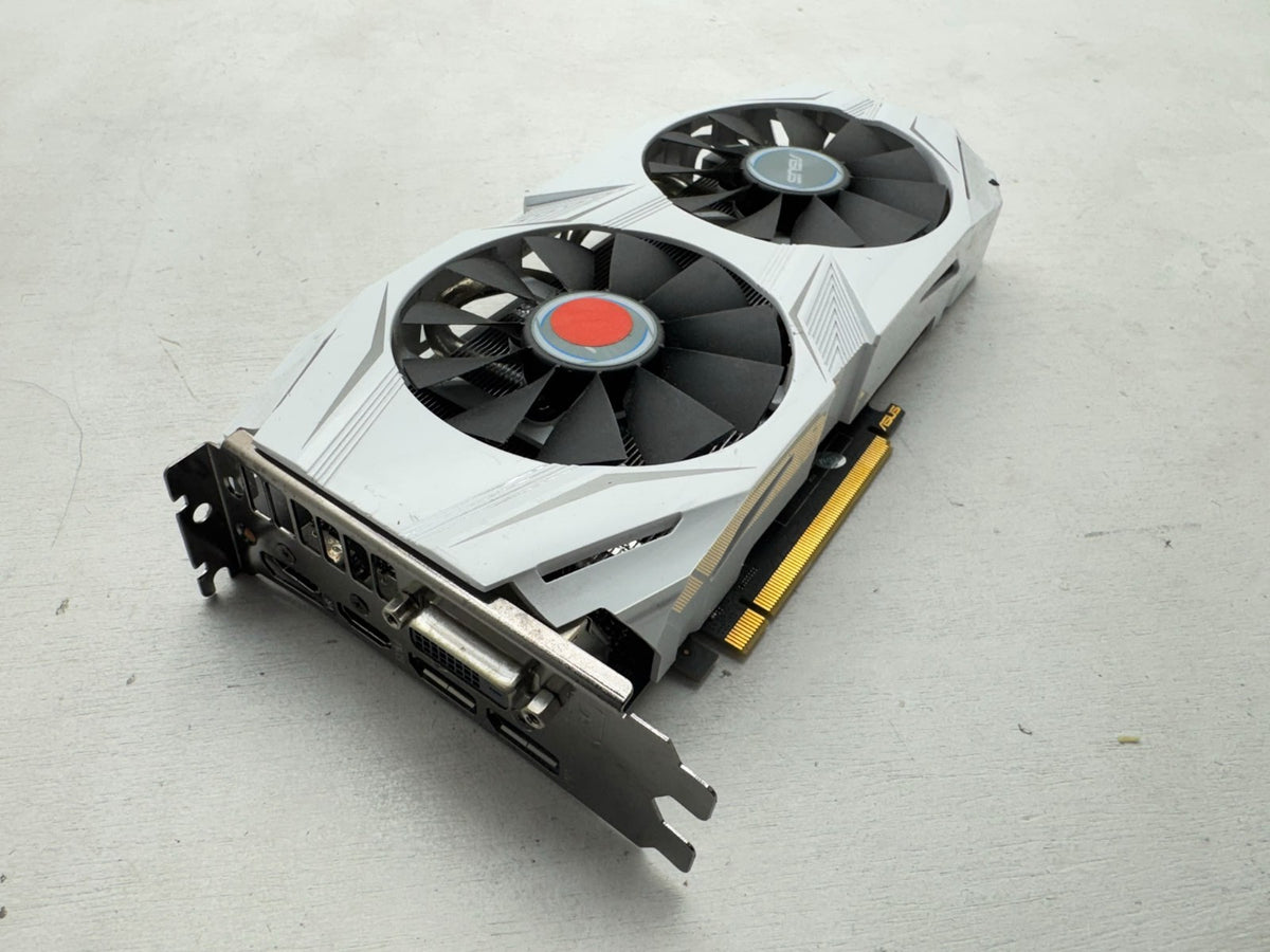 ASUS Dual GeForce GTX 1060 6GB GDDR5 PCIe Graphic Card DUAL-GTX1060-O6G white
