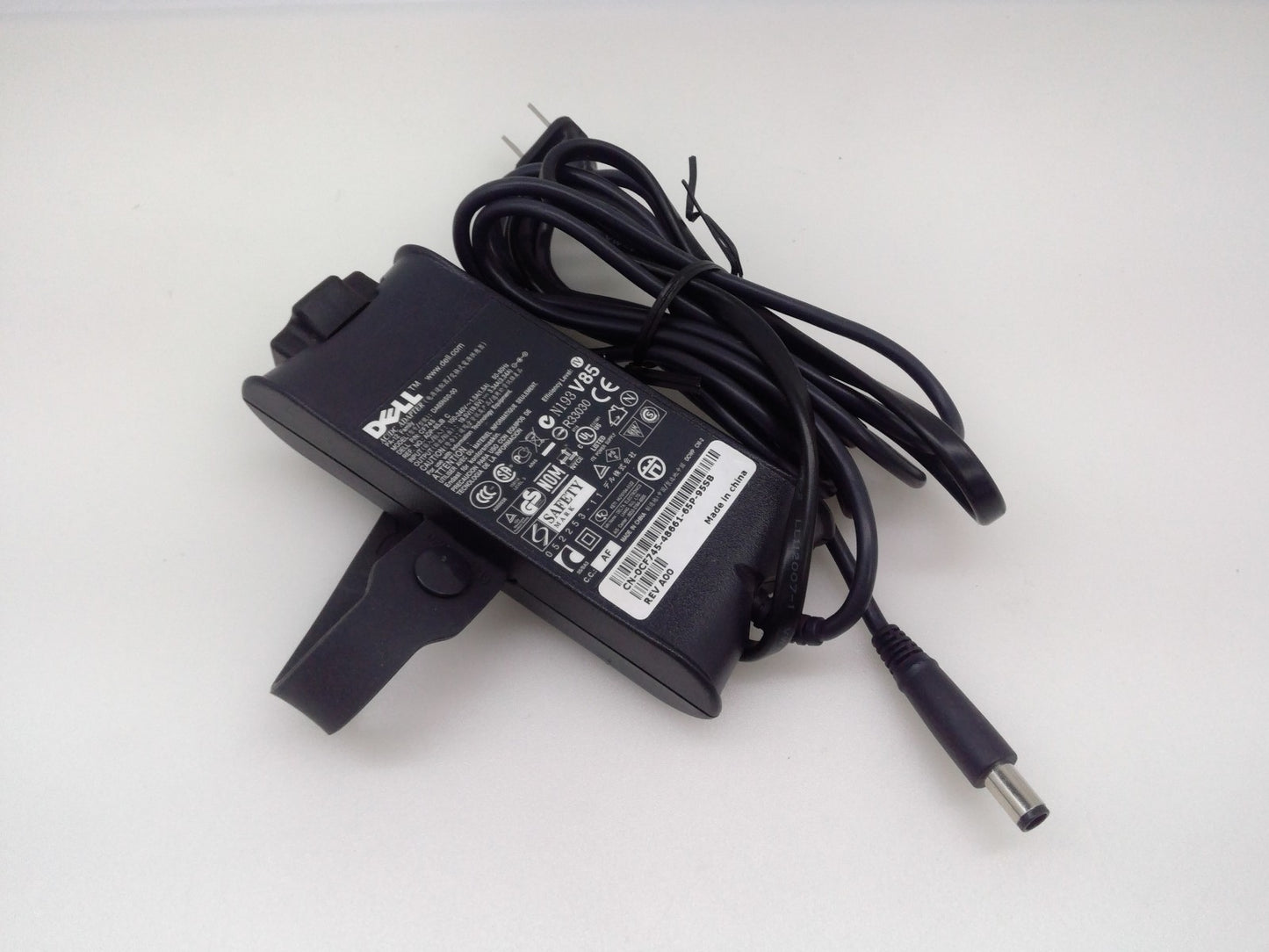 Genuine 65W Dell AC Adapter Laptop Charger 19.5V 3.34A 7.4 x 5.0mm & Cord