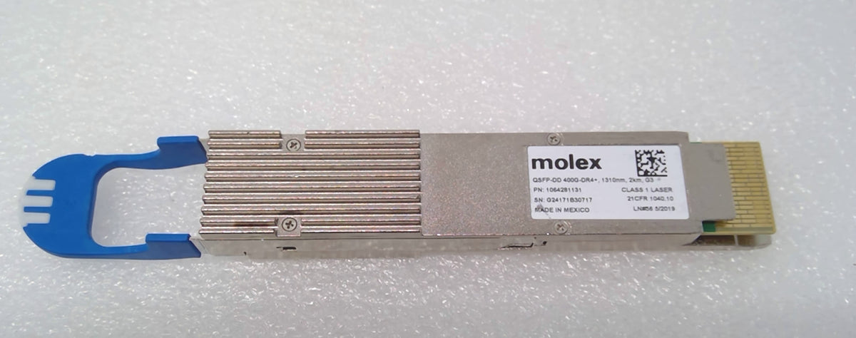 MOLEX 400G QSFP-DD DR4+ 2KM G3 1310NM 1064281131 Transceiver Module