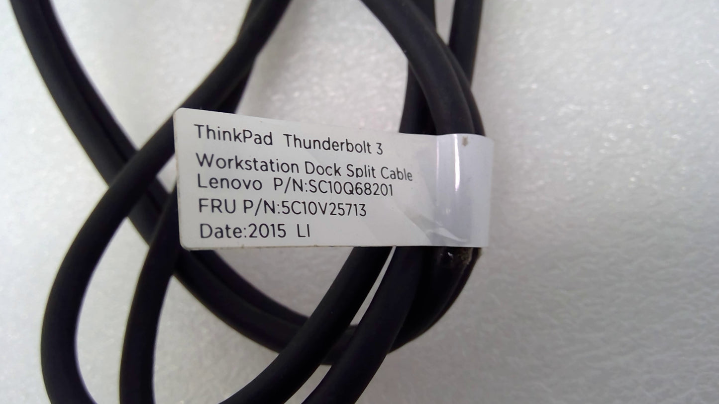 Lenovo Thunderbolt 3 Workstation Dock Split cable SC10Q68201 5C10V25713
