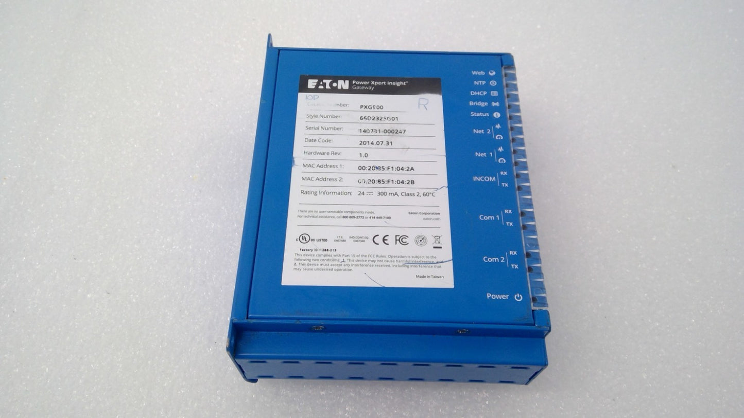 EATON PXG900 POWER XPERT INSIGHT GATEWAY  10210123845