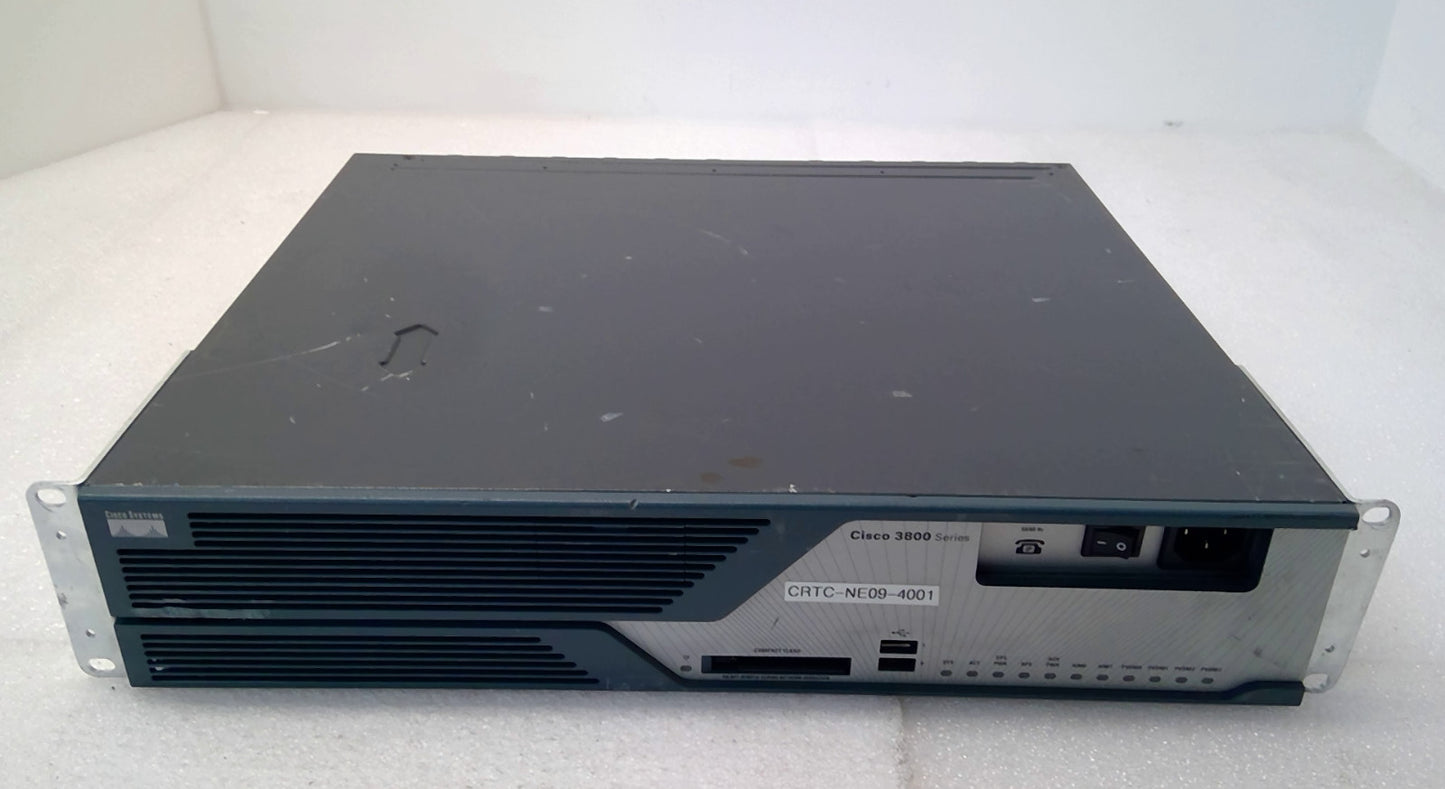 CISCO 3825 GIGABIT VOICE SECURITY ROUTER ios-15.1 CME-8.5 CISCO3825 3825 *READ*
