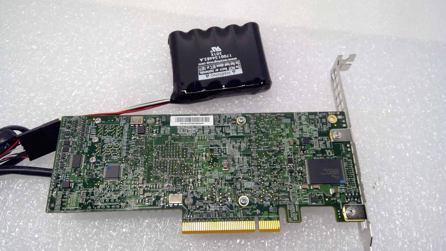 SUPERMICRO AOC-S3108L-H8IR-16DD  SAS3 12Gb PCI-e 3.0 2GB 8-Port  RAID Controller