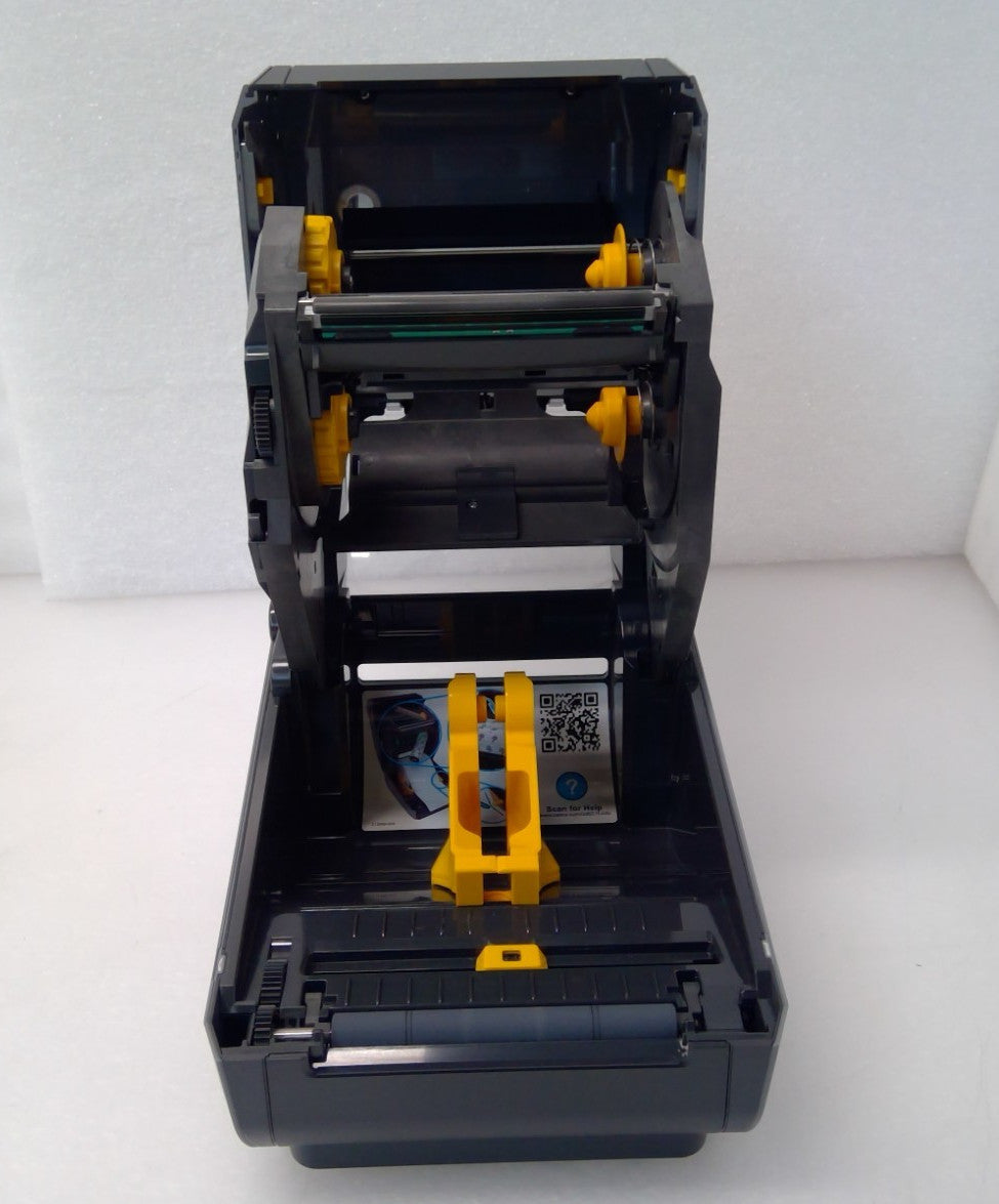 Zebra ZD621 300dpi Thermal Transfer Label Printer USB LAN Bluetooth NO back cove