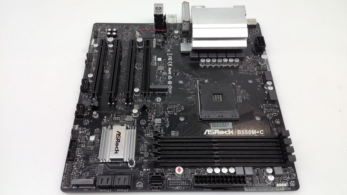 ASRock B550M-C Micro ATX Motherboard AMD Socket AM4 DDR4*Read*