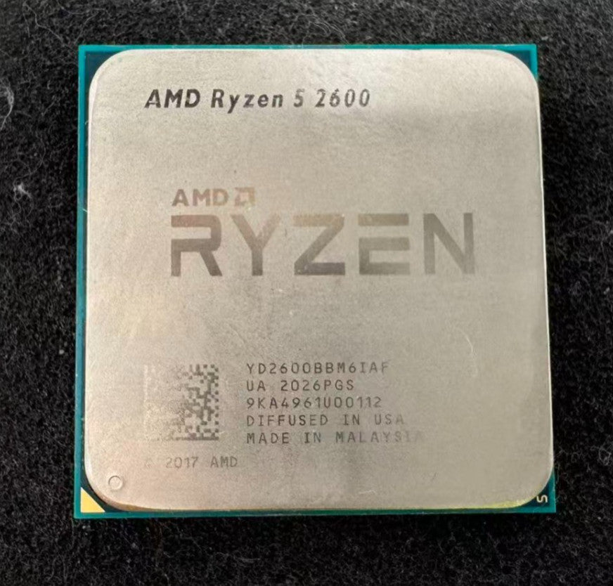 AMD Ryzen 5 2600 Desktop Processor 3.4GHz, 6-Core, 12-Thread Socket AM4 Tested