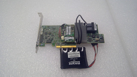 Intel RS3DC080 8-Port SAS/SATA G98401 PCIe 3.0 x8 RAID Controller with AXXRMFBU4