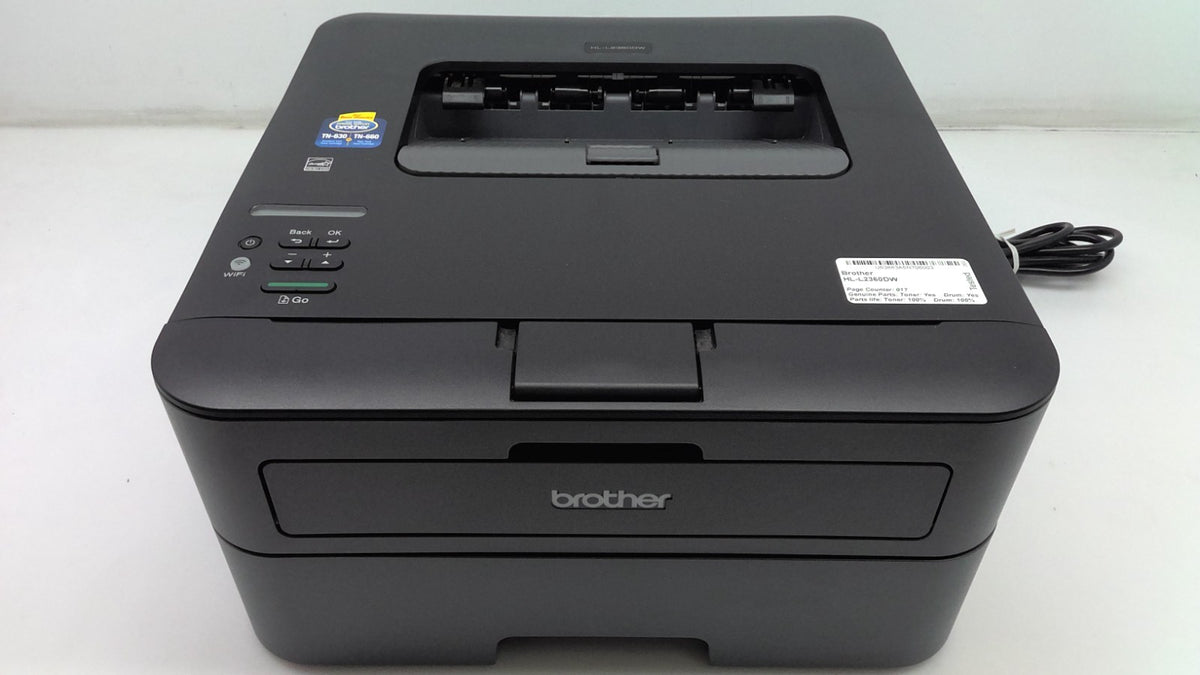 Brother Monochrome Laser Printer HL-L2360DW Black Standard 250 sheet capacity