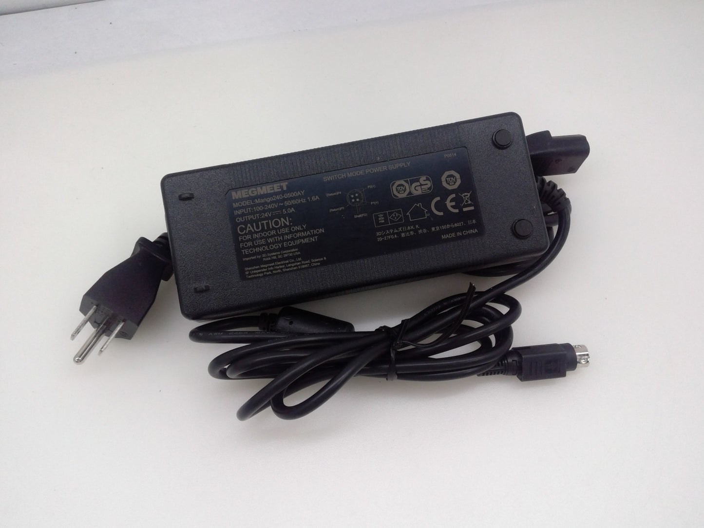 Megmeet Mango240-0500AY 24V 5A  4 PIN Switch Mode Power Supply