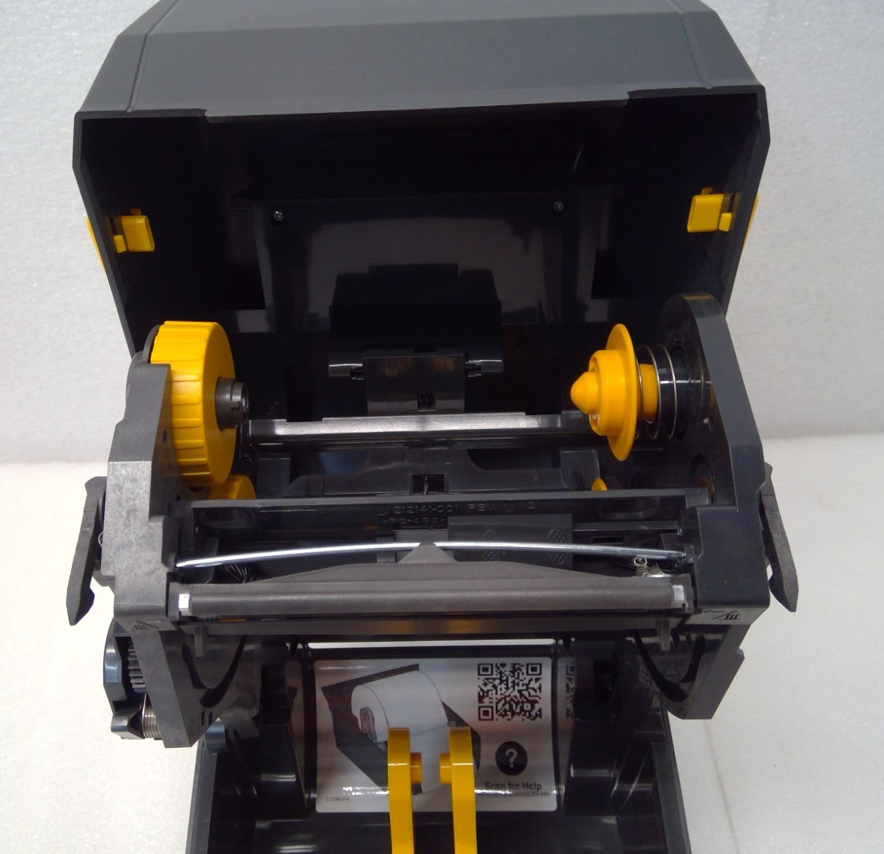 Zebra ZD220t 4-inch desktop thermal transfer printer 203dpi USB ZD22042-T01G00EZ