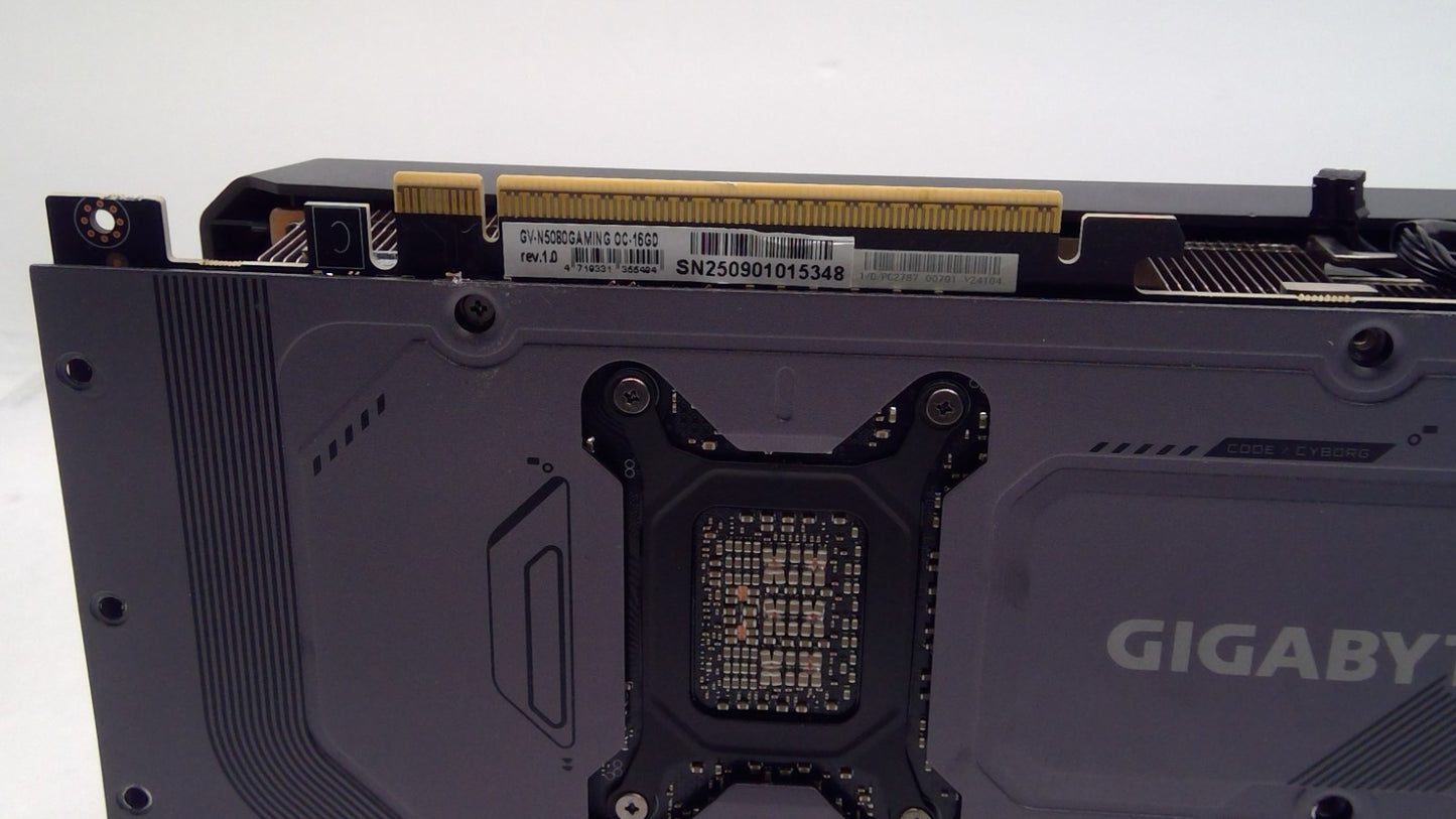 *Read*GIGABYTE GeForce RTX 5080 16GB GDDR7 Graphic Card Not Work No I/O shield