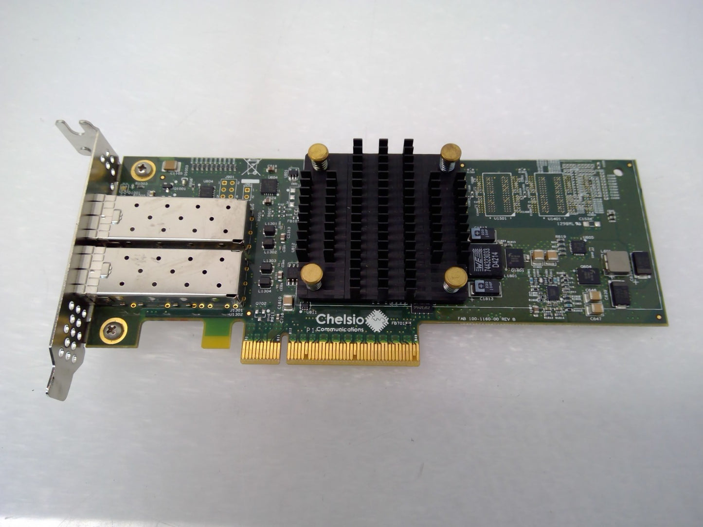 Chelsio 110-1169-50 Dual Port 10Gbe SFP+ T520-SO-CR NIC T520
