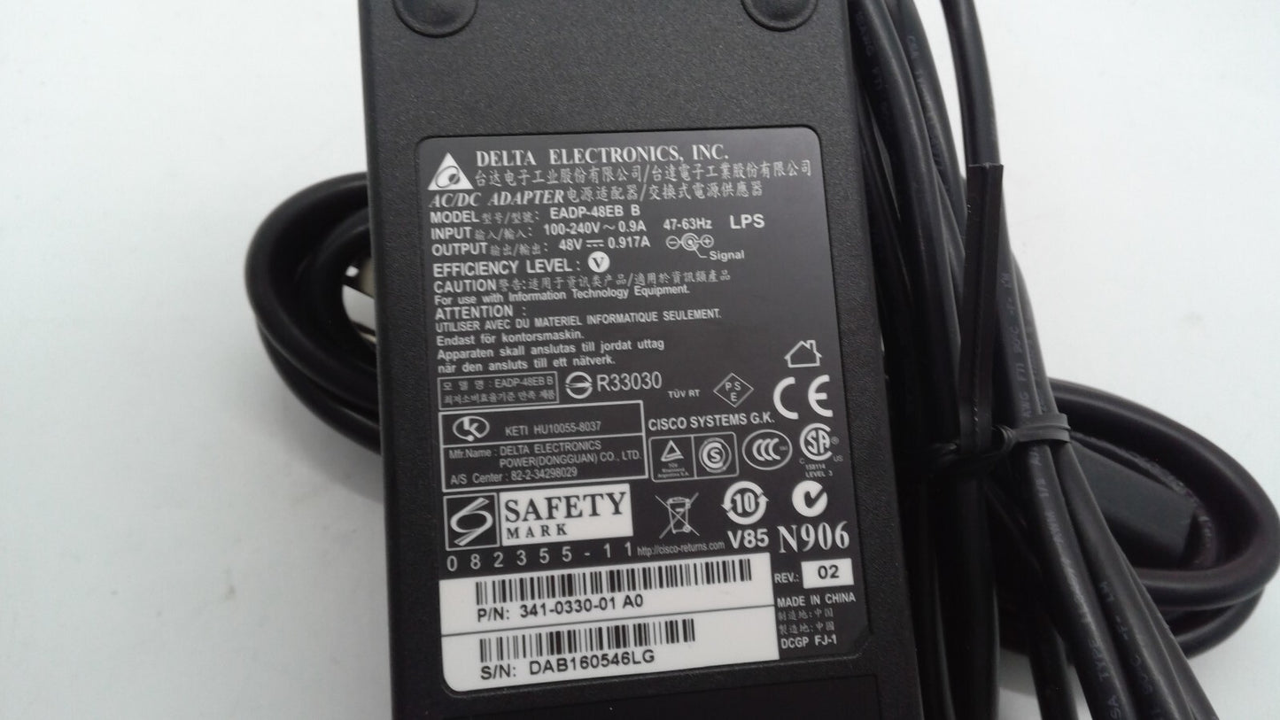 Delta Electronics AC/DC ADAPTER EADP-48EB B Output 48V 0.917A