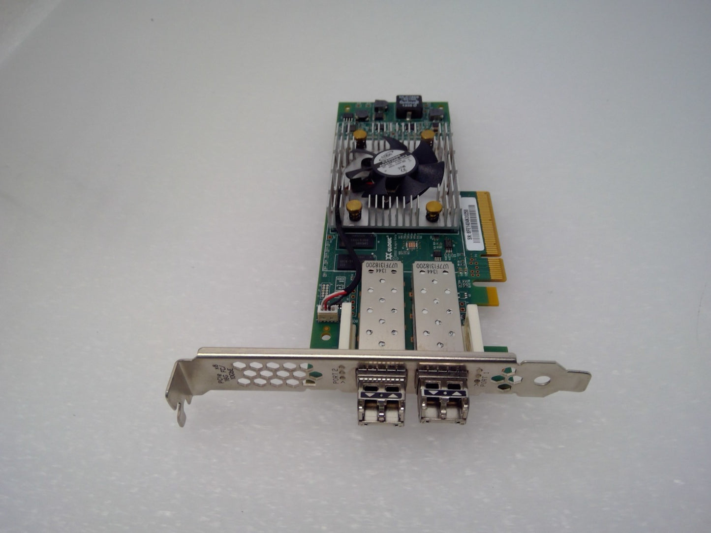 QLogic QLE8362-SR Dual Port 10GbE SFP+ PCIe NIC CNA Network Adapter W/2SFP