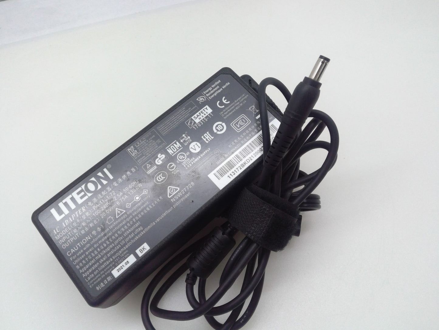 Genuine Liteon PA-1131-72 AC Adaper 20V 6.75A 135W 5.5*2.5mm Power Supply
