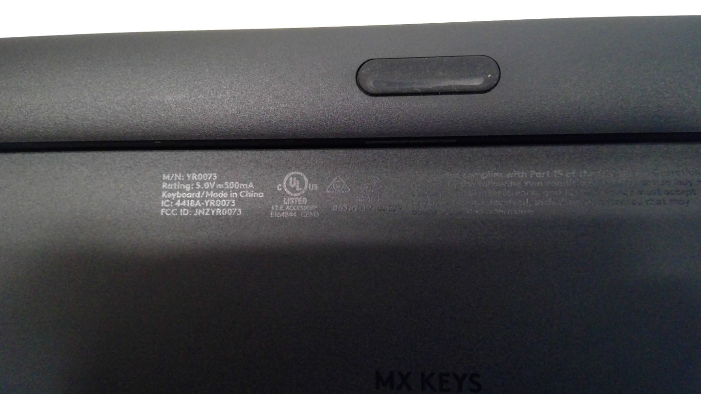 *Read* Logitech MX Keys Advanced Wireless Illuminated Keyboard Black YR0073